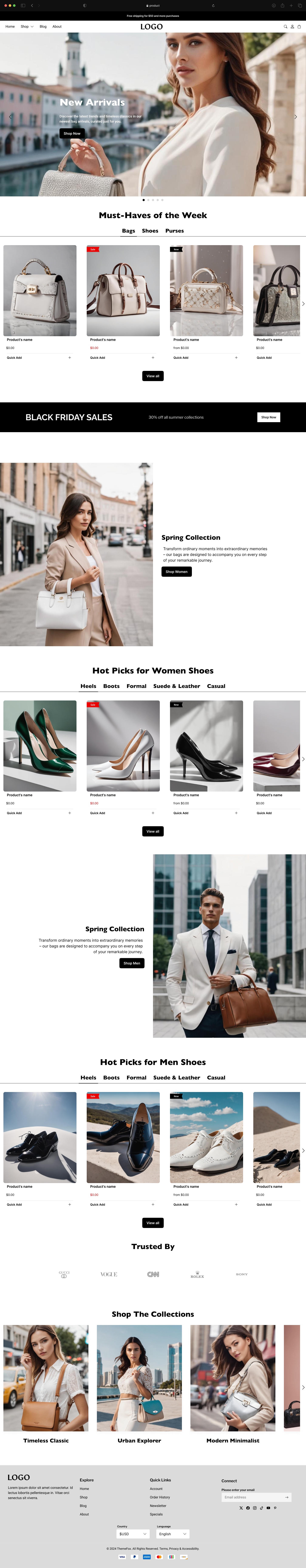 Fashion Store Preview