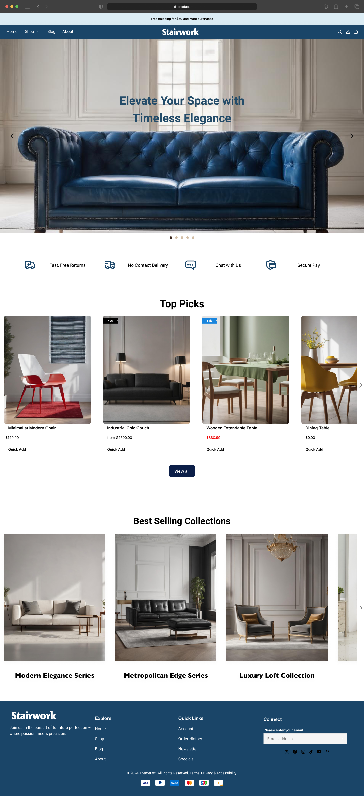 Furniture Store Preview